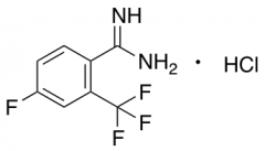 4-Fluoro-2-trifluoromethyl-benzamidine Hydrochloride