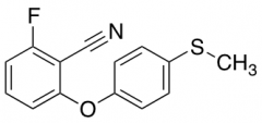 2-Fluoro-6-[4-(methylthio)phenoxy]benzonitrile