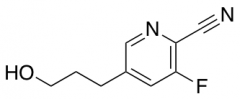 3-Fluoro-5-(3-hydroxypropyl)picolinonitrile