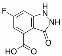 6-Fluoro-3-hydroxy-4-indazolecarboxylic Acid