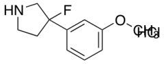 3-Fluoro-3-(3-methoxyphenyl)pyrrolidine Hydrochloride