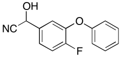 4-Fluoro-&alpha;-hydroxy-3-phenoxy-benzeneacetonitrile