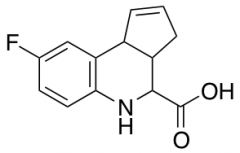 8-Fluoro-3a,4,5,9b-tetrahydro-3H-cyclopenta[c]quinoline-4-carboxylic Acid