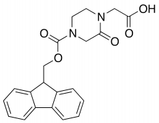 4-Fmoc-1-carboxymethyl-piperazin-2-one