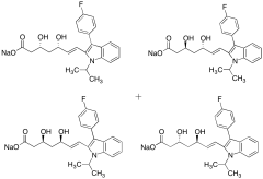 (3S,5S),(3R,5R),(3S,5R),(3R,5S)-Fluvastatin Sodium Salt(mixture of isomers)