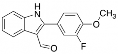 2-(3-Fluoro-4-methoxyphenyl)-1H-indole-3-carbaldehyde
