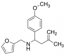 N-(Furan-2-ylmethyl)-1-(4-methoxyphenyl)-3-methylbut-3-en-1-amine