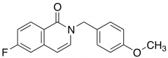 6-Fluoro-2-[(4-methoxyphenyl)methyl]isoquinolin-1-one