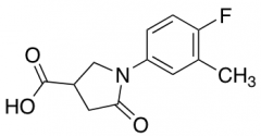 1-(4-Fluoro-3-methylphenyl)-5-oxopyrrolidine-3-carboxylic Acid
