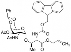 N-Fmoc-O-[2-acetamido-3-O-acetyl-4,6-O-benzylidene-2-deoxy-&alpha;-D-galactopyranosyl]
