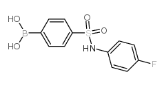 N-(4-Fluorophenyl) 4-boronobenzenesulfonamide