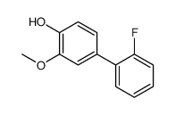 4-(2-Fluorophenyl)-2-methoxyphenol