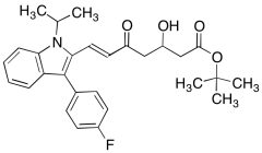 (6E)-7-[3-(4-Fluorophenyl)-1-(1-methylethyl)-1H-indol-2-yl]-3-hydroxy-5-oxo-6-heptenoic Ac
