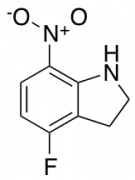 4-Fluoro-7-nitro-2,3-dihydro-1H-indole