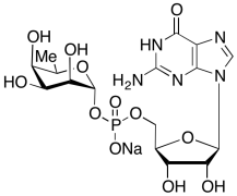 Guanosine 5'-Monophosphate Ester 6-Deoxytalose Sodium Salt