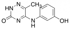 5-[(3-hydroxyphenyl)amino]-6-methyl-2,3-dihydro-1,2,4-triazin-3-one