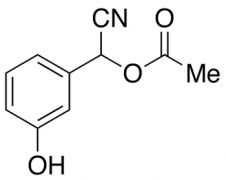 (3-Hydroxymandelonitrile)acetate