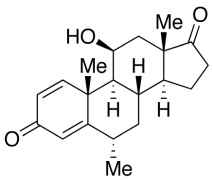 11&beta;-Hydroxy-6&alpha;-methyl-1,4-androstadiene-3,17-dione