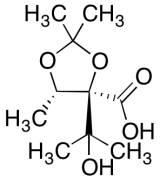 (4S-cis)-4-(1-Hydroxy-1-methylethyl)-2,2,5-trimethyl-1,3-dioxolane-4-carboxylic Acid