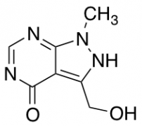 3-(hydroxymethyl)-1-methyl-1H,4H,5H-pyrazolo[3,4-d]pyrimidin-4-one