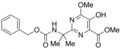 5-Hydroxy-2-[1-methyl-1-[[benzylcarbamoyl]amino]ethyl]-6-methoxypyrimidine-4-carboxylic Ac