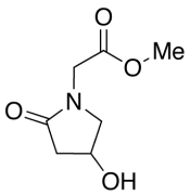 4-Hydroxy-2-oxo-1-pyrrolidineacetic Acid Methyl Ester