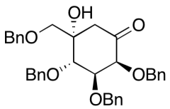 (2S,3S,4S,5S)-5-Hydroxy-2,3,4-tris(phenylmethoxy)-5-[(phenylmethoxy)methyl]-cyclohexanone