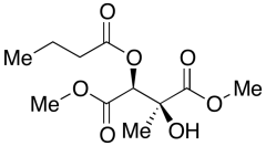 (2S,3S)-2-Hydroxy-2-methyl-3-(1-oxobutoxy)butanedioic Acid 1,4-Dimethyl Ester