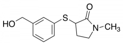 3-{[3-(Hydroxymethyl)phenyl]sulfanyl}-1-methylpyrrolidin-2-one