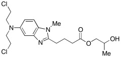 2-Hydroxypropyl 4-(5-(bis(2-chloroethyl)amino)-1-methyl-1H-benzo[d]imidazol-2-yl)butanoate