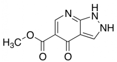 4-Hydroxy-1H-pyrazolo[3,4-b]pyridine-5-carboxylic acid methyl ester