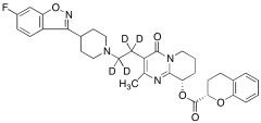 (S)-9-Hydroxy Risperidone-(O-chroman-2-carboxylate)-d4