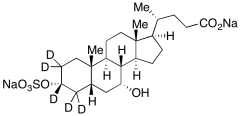 (3&alpha;,5&beta;,7&alpha;)-7-Hydroxy-3-(sulfooxy)-cholan-24-oic Acid-d5 Disod