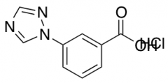 3-(1H-1,2,4-triazol-1-yl)benzoic acid hydrochloride