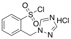 2-(1H-1,2,4-Triazol-1-ylmethyl)benzene-1-sulfonyl Chloride Hydrochloride