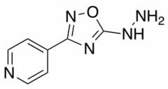 4-(5-hydrazinyl-1,2,4-oxadiazol-3-yl)pyridine