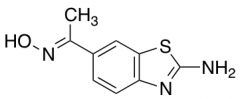 6-[1-(hydroxyimino)ethyl]-1,3-benzothiazol-2-amine