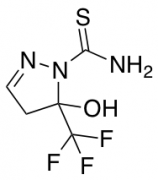 5-hydroxy-5-(trifluoromethyl)-4,5-dihydro-1H-pyrazole-1-carbothioamide