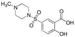 2-Hydroxy-5-[(4-methyl-1-piperazinyl)sulfonyl]benzoic Acid