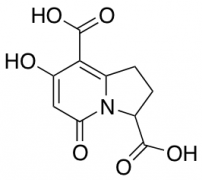 7-Hydroxy-5-oxo-2,3-dihydro-1H-indolizine-3,8-dicarboxylic Acid