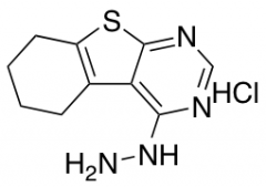 3-Hydrazinyl-8-thia-4,6-diazatricyclo[7.4.0.0,2,7]trideca-1(9),2,4,6-tetraene Hydrochlorid