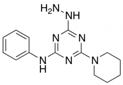 4-Hydrazinyl-N-phenyl-6-(piperidin-1-yl)-1,3,5-triazin-2-amine