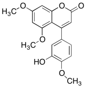 3'-Hydroxy-5,7,4'-trimethoxy-4-phenylcoumarin