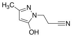 3-(5-Hydroxy-3-methylpyrazol-1-yl)propanenitrile