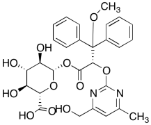 4-Hydroxymethyl Ambrisentan Acyl Glucuronide