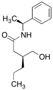 (S)-3-(Hydroxymethyl)-N-((S)-1-phenylethyl)hexanamide