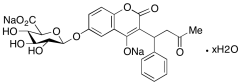 6-Hydroxy Warfarin &beta;-D-Glucuronide D Disodium Salt Hydrate