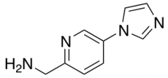 [5-(1H-imidazol-1-yl)pyridin-2-yl]methanamine