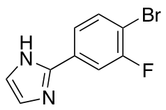 2-(4-Bromo-3-fluorophenyl)-1H-imidazole