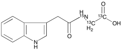 N-(3-Indolylacetyl)glycine-13C2 ,15N